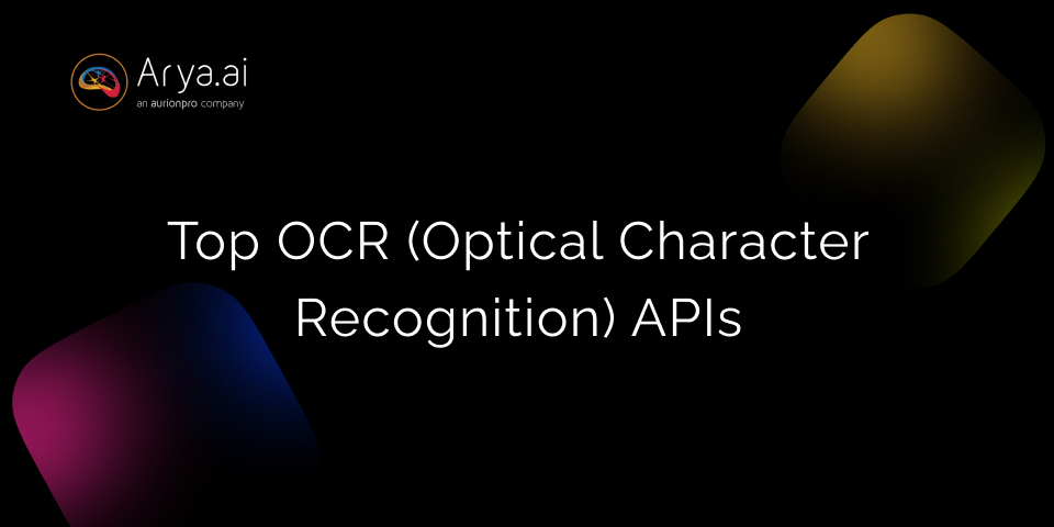 Top 15 OCR (Optical Character Recognition) APIs in 2025